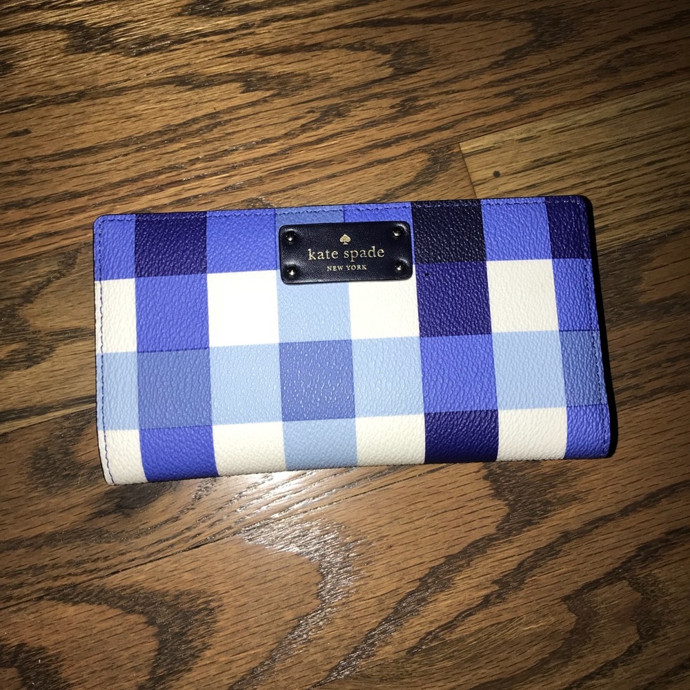 Kate Spade Checkered Wallet